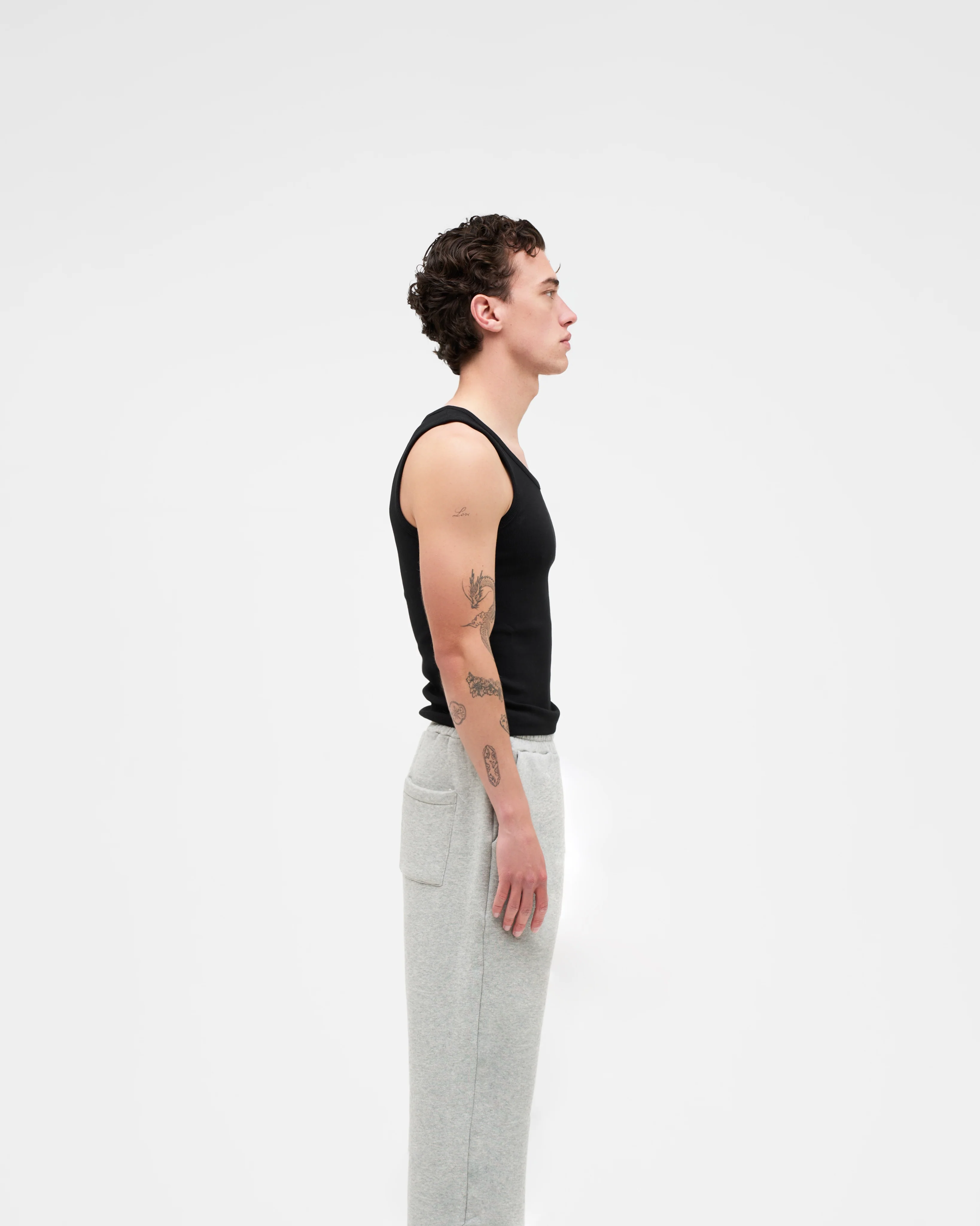 CROP CLASSIC RIB VEST - Image 3